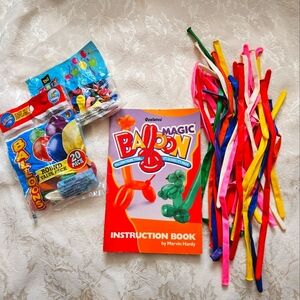 Balloon magic Balloons and instructions manual